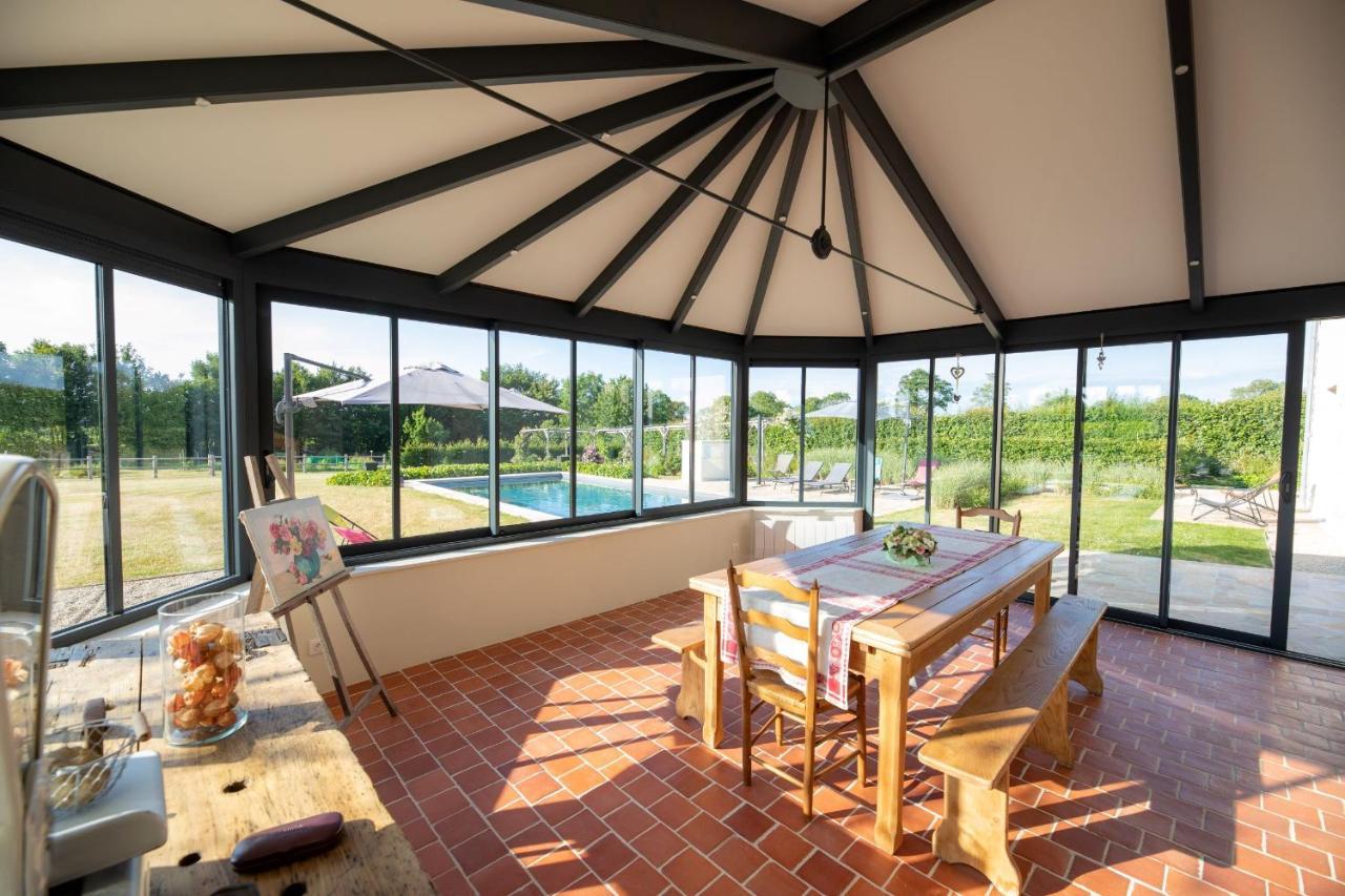 Bed and Breakfast Au Manoir Des Loges Quettreville-sur-Sienne Esterno foto